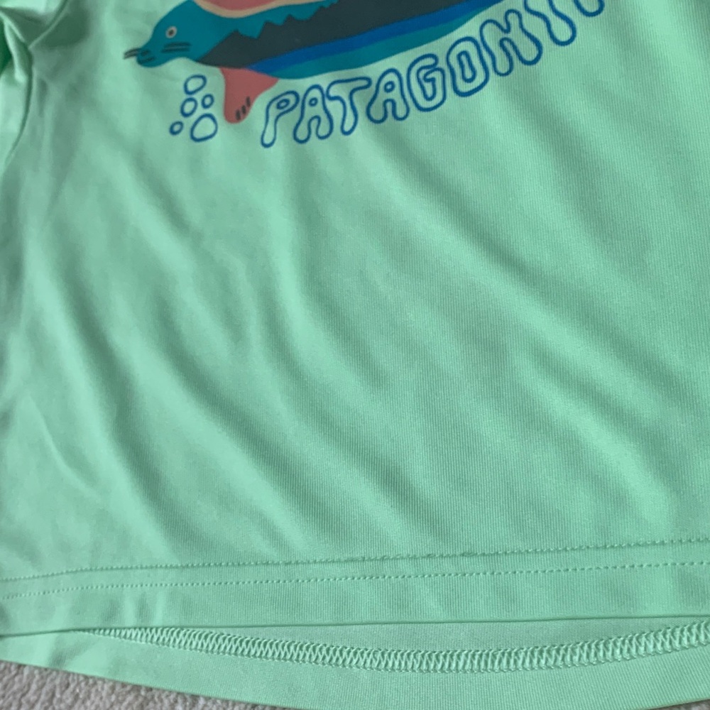 Patagonia Kids Rashguard and swim shorts. Plus bonus - Picture 4 of 7